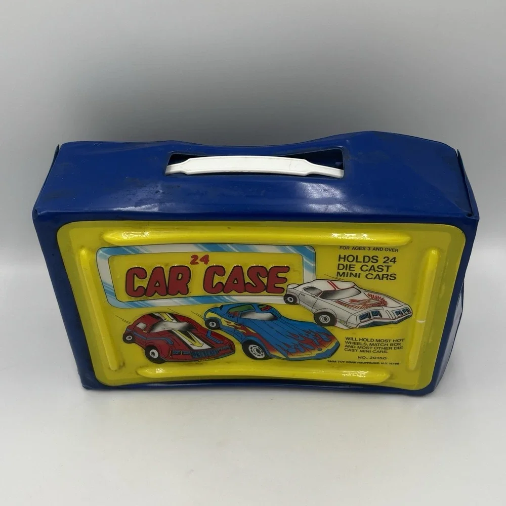 Vintage‎ 1987 Tara Toy Corp. 1:64 24 Car Case